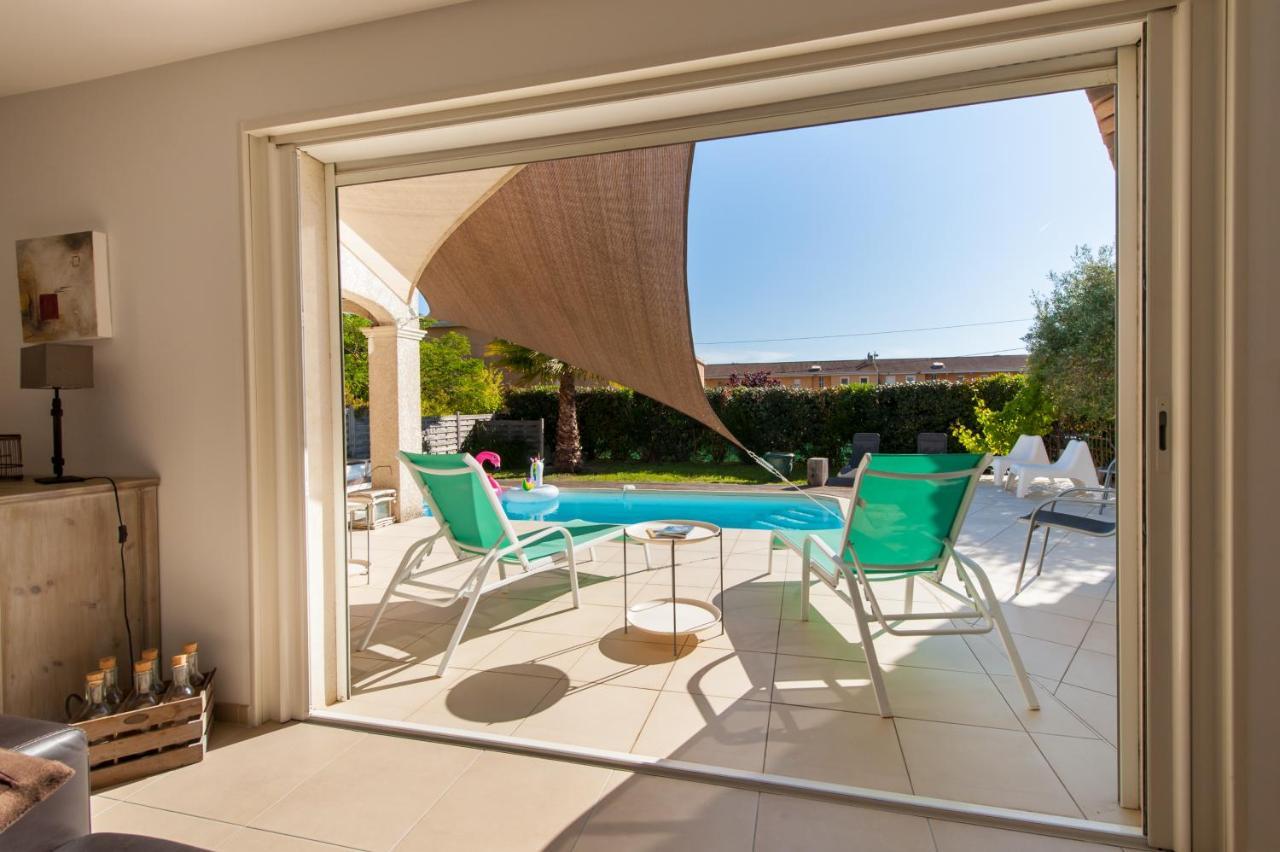 Villa Deidière 6pers/piscine/pétanque/clim Saint-Cyr-sur-Mer Extérieur photo